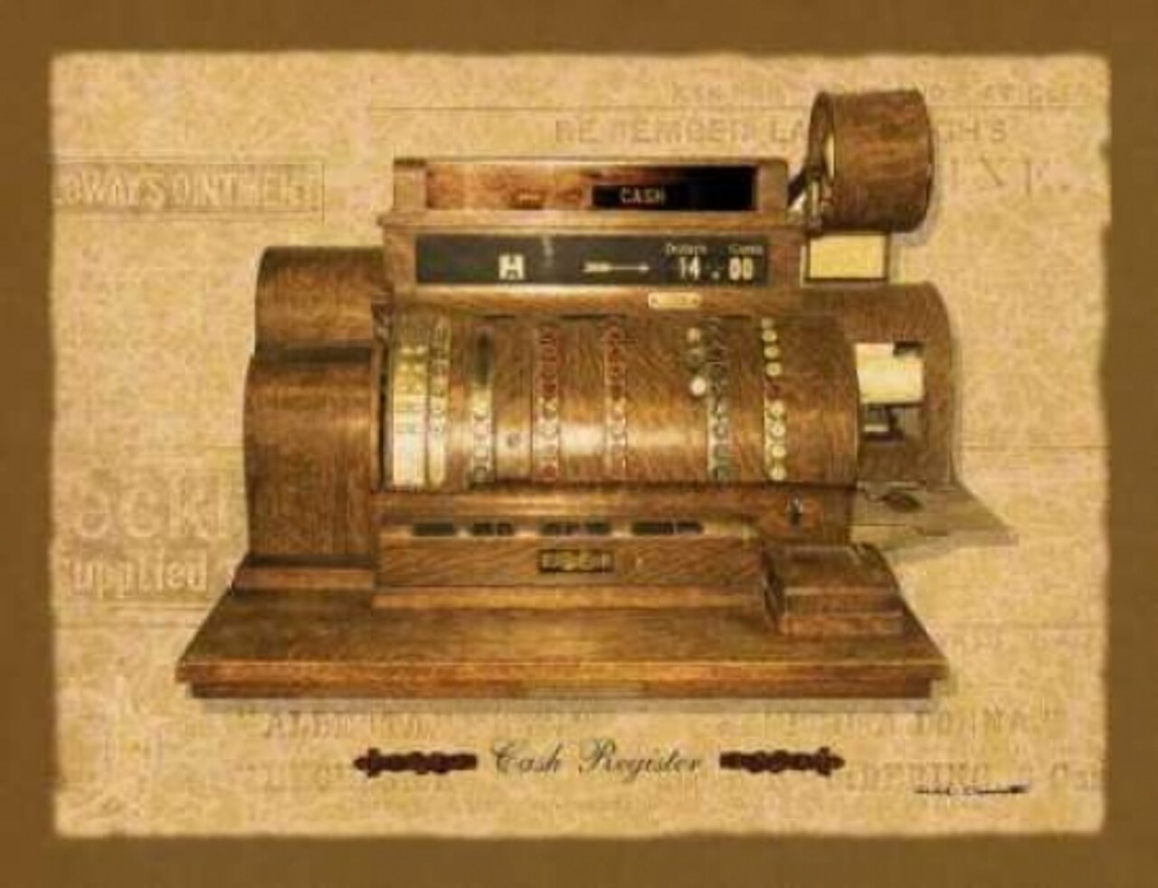 General Store I Poster Print by Gene Ouimette - Item # VARPDXOMT010